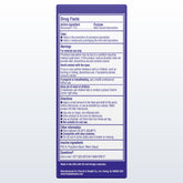 An image of the Trojan Extended Pleasure Delay Spray (2oz) drug facts label. The label details the active ingredient (Benzocaine 7.5%), its purpose as a male desensitizer, warnings, directions for use, storage instructions, manufacturer contact information, and product contents.